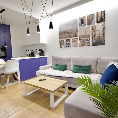 Wola Blue Modern Apartment Varsovia Exterior foto