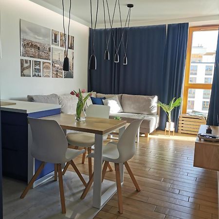 Wola Blue Modern Apartment Varsovia Exterior foto