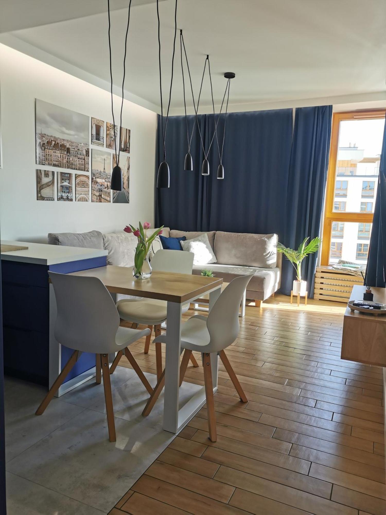 Wola Blue Modern Apartment Varsovia Exterior foto
