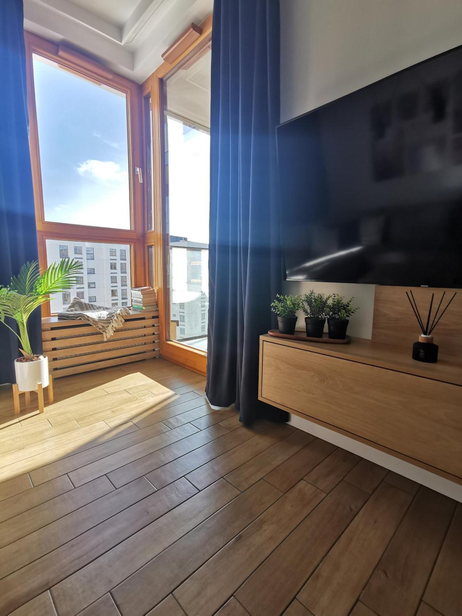 Wola Blue Modern Apartment Varsovia Exterior foto