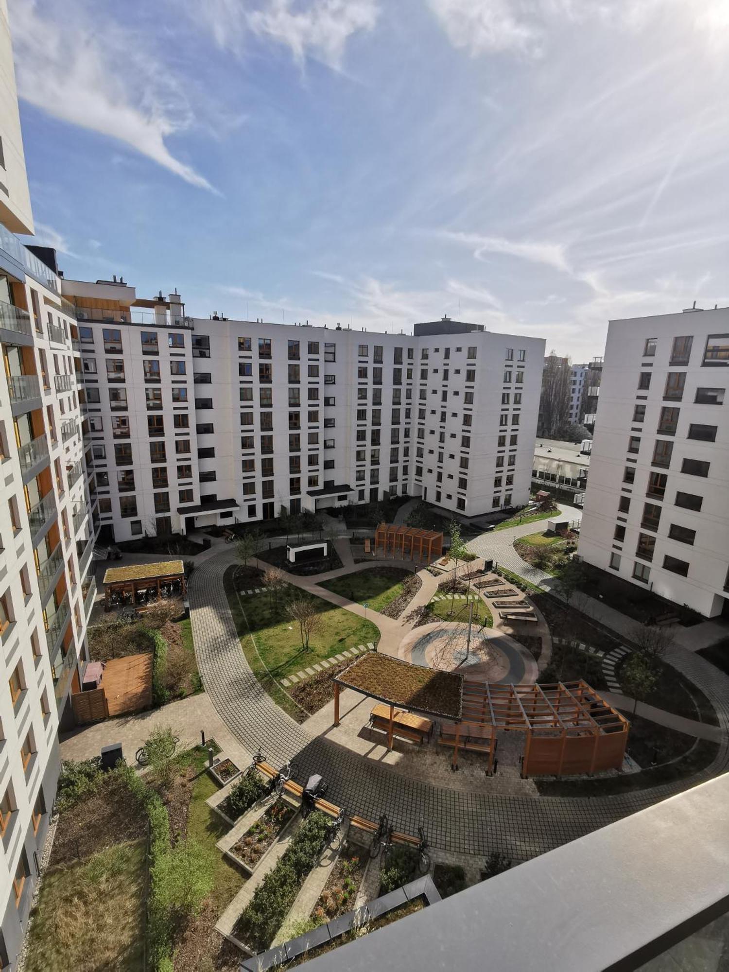 Wola Blue Modern Apartment Varsovia Exterior foto